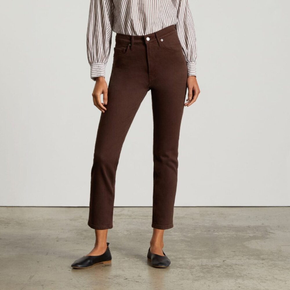Everlane Original Cheeky Jean Brown (Size 26)